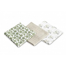 Πάνες Μπαμπού σε συσκευασία των 3 σε χρώμα Elephant Grey 70X80 Sensillo