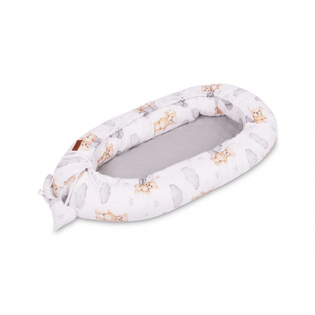 Μουσελίνα Baby Nest – Αρκουδάκι, Γκρι Sensillo