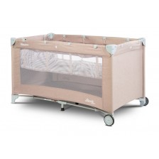 Πτυσσόμενη λεκάνη ταξιδίου 1 επιπέδου Basic Beige Caretero