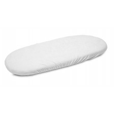 Βαμβακερό Σεντόνι για Καρότσι Πετσέτα 75X35cm Λευκό Sensillo