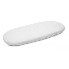 Βαμβακερό Σεντόνι για Καρότσι Πετσέτα 75X35cm Λευκό Sensillo