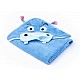 Hippo Bath Towel Water Friends Blue