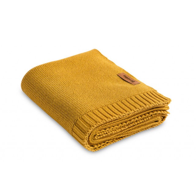 Κουβέρτα Bamboo And Cotton Mustard 100x80cm