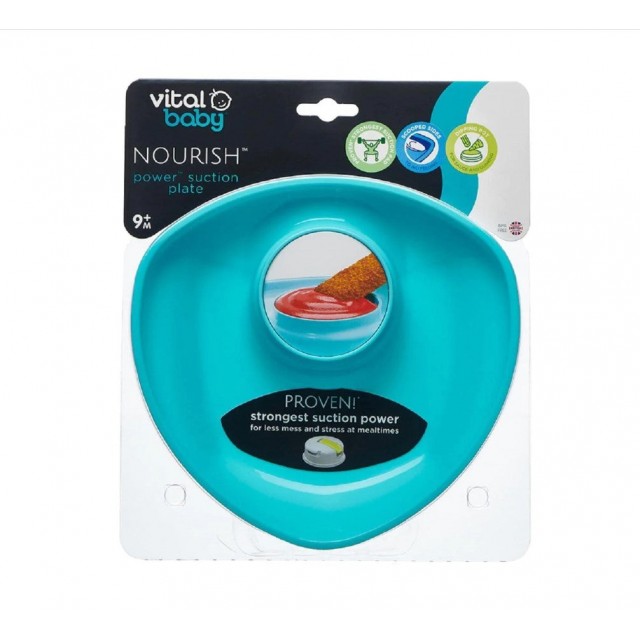 Παιδικό πιάτο με Vacuum Green Vital Baby