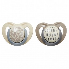 Καταπραϋντικές πιπίλες ροής αέρα 0-6 μηνών EarthSmart Vital Baby