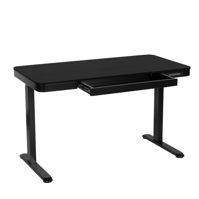 Εργονομικό ρυθμιζόμενο γραφείο Carmen CR-118 E - 150 cm - μαύρο