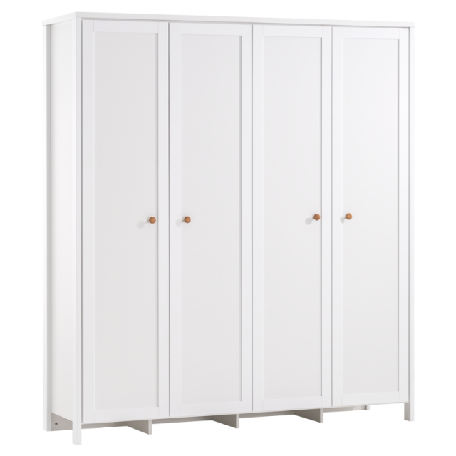Τετράθυρη παιδική ντουλάπα OSLO