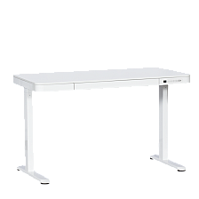 Εργονομικό ρυθμιζόμενο γραφείο Carmen CR-118 E - 140 cm - λευκό