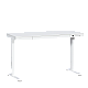 Εργονομικό ρυθμιζόμενο γραφείο Carmen CR-118 E - 140 cm - λευκό