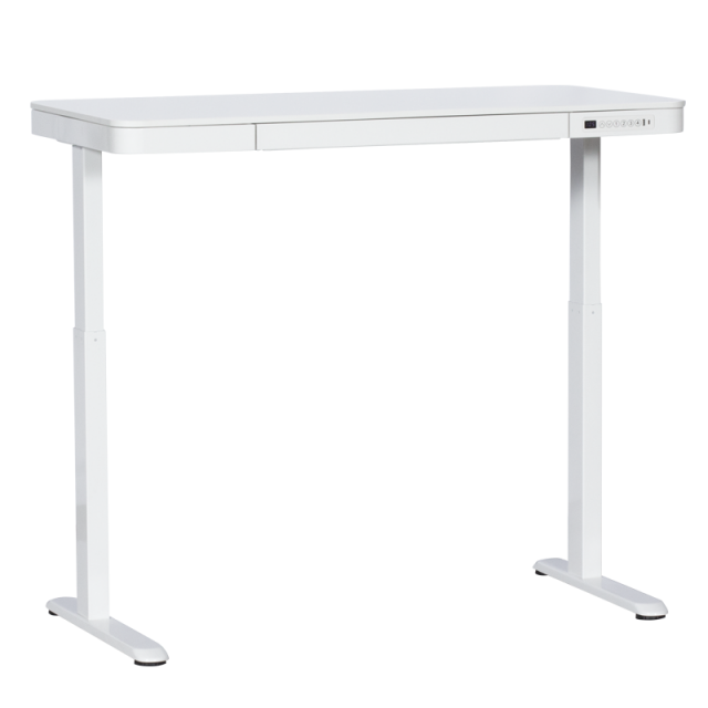 Εργονομικό ρυθμιζόμενο γραφείο Carmen CR-118 E - 140 cm - λευκό
