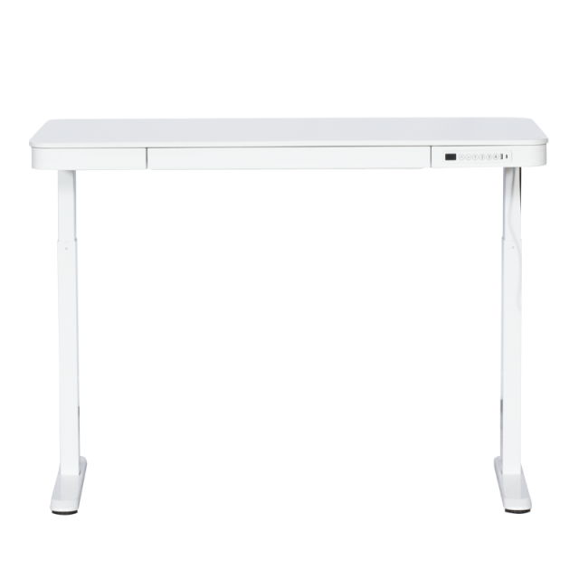 Εργονομικό ρυθμιζόμενο γραφείο Carmen CR-118 E - 140 cm - λευκό