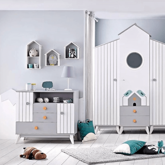 Παιδική συρταριέρα BIRD HOUSE