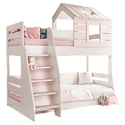 Κουκέτα για παιδιά PINK HOUSE - αριστερά