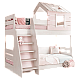Κουκέτα για παιδιά PINK HOUSE - αριστερά