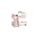 Κουκέτα για παιδιά PINK HOUSE - αριστερά