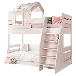 Κουκέτα για παιδιά PINK HOUSE - δεξιά