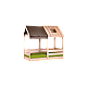 Μοντεσσοριανό σπίτι κρεβάτι MY HOUSE 100 x 200