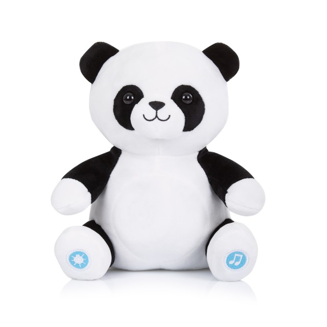 Λούτρινο παιχνίδι μουσικής Panda/φωτιστικό
