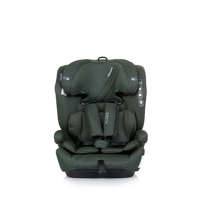 Столче за кола I-size 76-150 cm ICON зелено