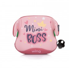 Столче за кола ISOFIX 125-150cm WING розово