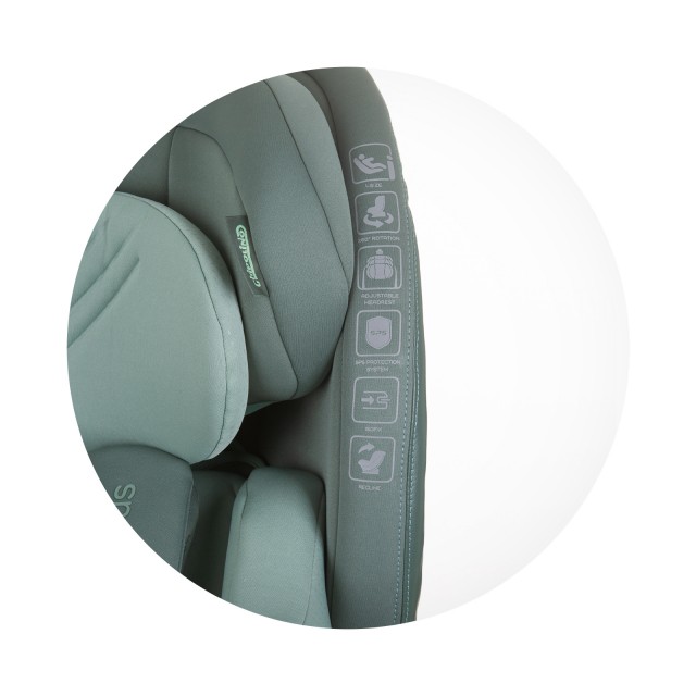Столче за кола 360 I-size 40-150 MАКСИМУС зелен