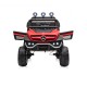 Акумулаторен джипMercedes UNIMOG червенEVA,кожена