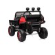 Акумулаторен джипMercedes UNIMOG червенEVA,кожена