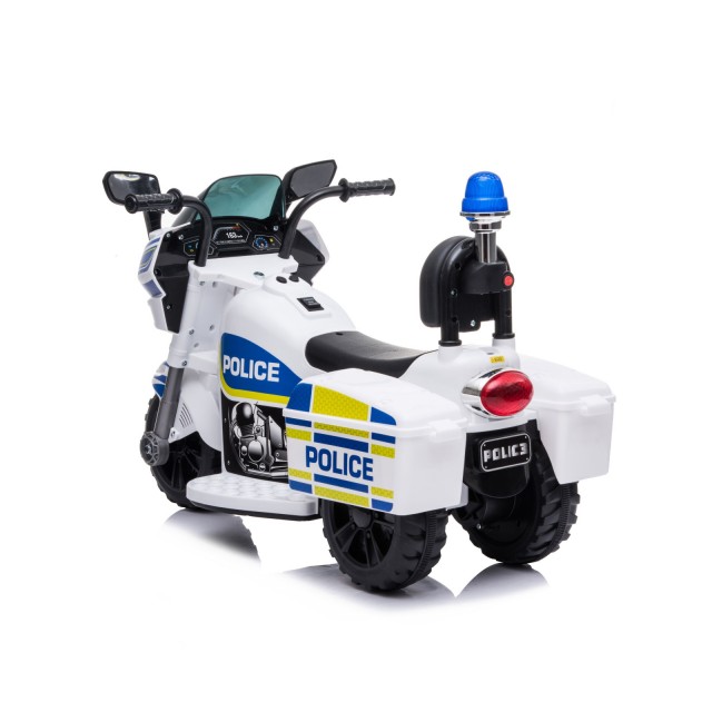 Ηλεκτρική μοτοσικλέτα Police λευκή