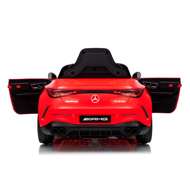 Ηλεκτρικό αυτοκίνητο Mercedes AMG CLE 53 κόκκινο
