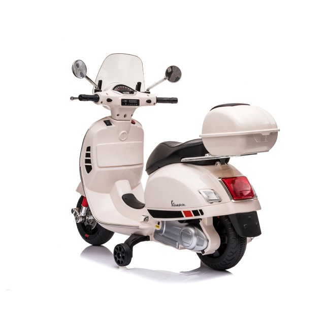 Ηλεκτρική μοτοσικλέτα Vespa GTS Super λευκή