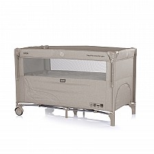 Πτυσσόμενη κούνια σε πλάγια θέσηRelax latte linen