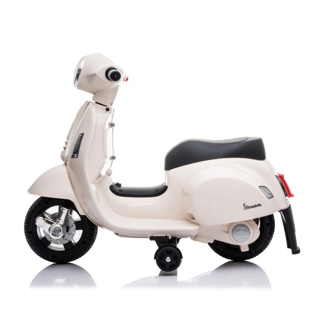 Ηλεκτρική μοτοσικλέτα Mini Vespa λευκή