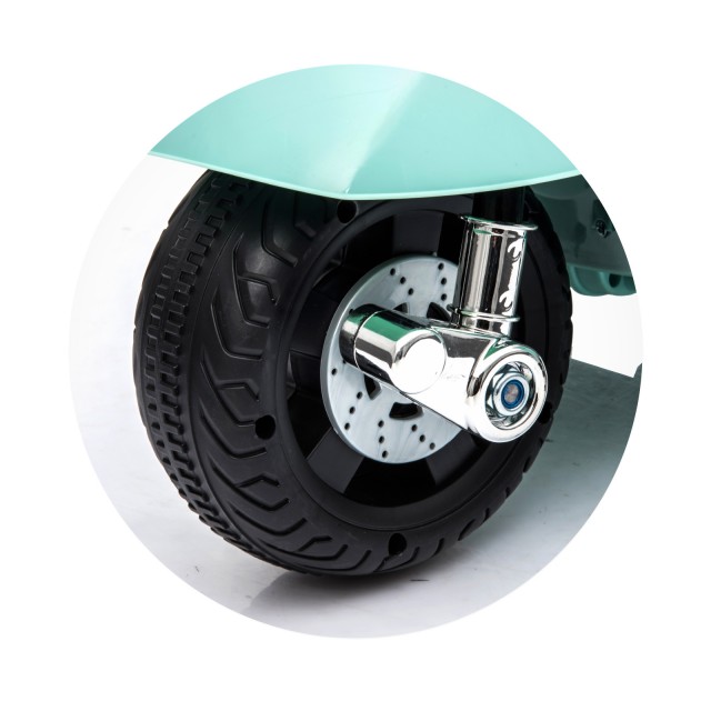 Ηλεκτρική μοτοσικλέτα Mini Vespa πράσινη