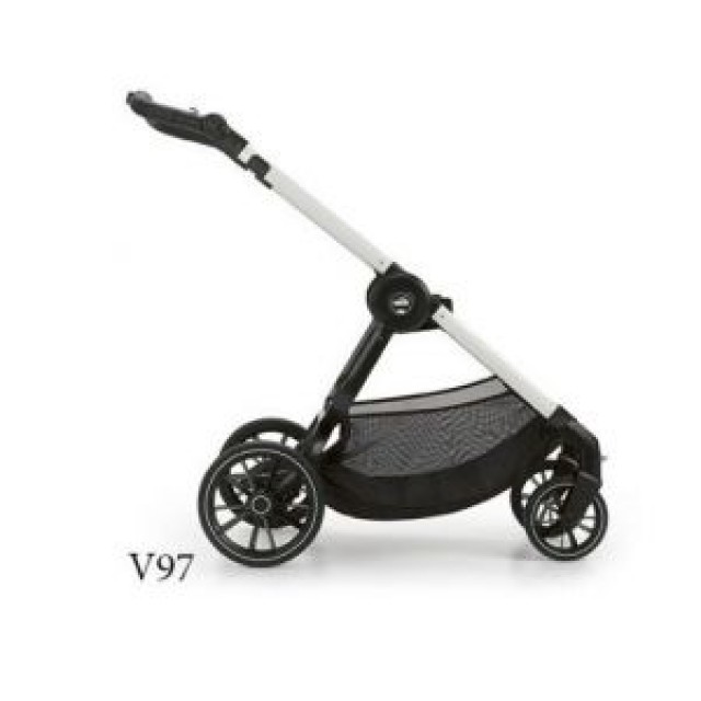 Πλαίσιο + καρότσι καθίσματος Techno V97 λευκό carbon