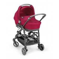 Συνδυασμένο καρότσι μωρού Minu Sport 178 μπορντό
