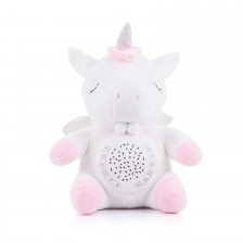 Λούτρινο παιχνίδι με προβολέα/μουσική Unicorn