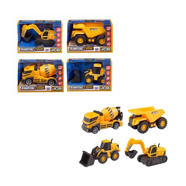 Μηχανή κατασκευής HTI TEAMSTERZ JCB με ήχο και φως