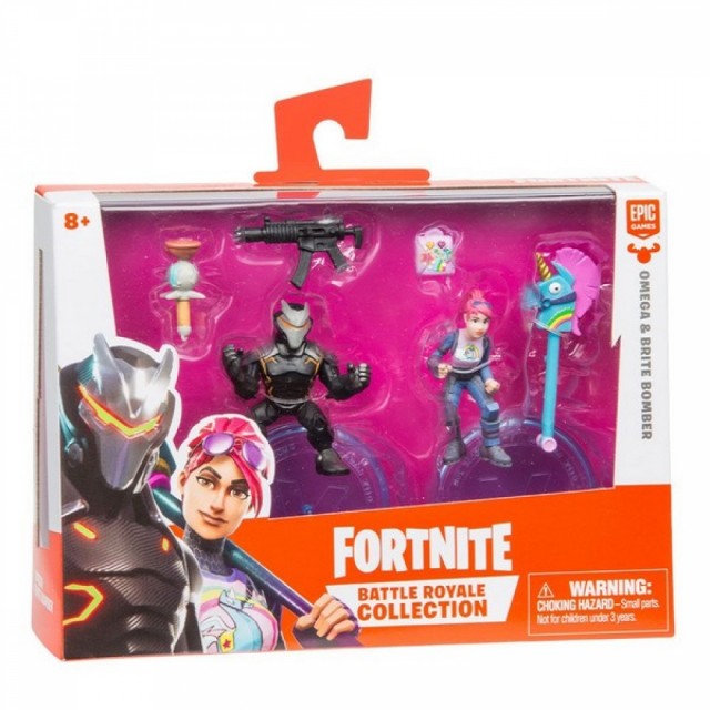 Moose Fortnite Battle Royale - Фигура 2 броя с Оръжие