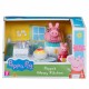 PEPPA PIG - Κουζίνα/Σούπερ Μάρκετ με 2 φιγούρες