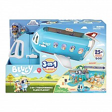 BLUEY αεροπλάνο 3-σε-1 με φιγούρες