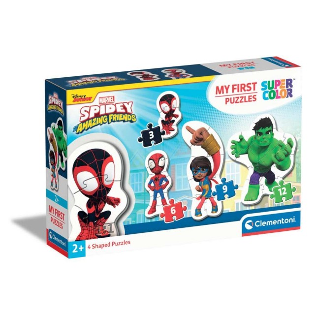 ΚΛΕΜΕΝΤΟΝΙ 3-6-9-12ώ. Puzzle My First Puzzle Ο Spidey and His Amazing Friends