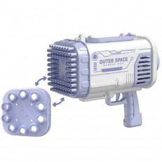 Bubble Gun Outer Space μπαζούκα για 80 φυσαλίδες μωβ