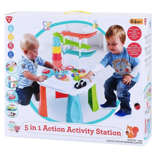 Το PLGo Active Table είναι ένα παιχνίδι 5 σε 1