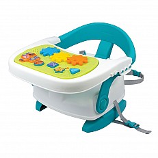 WINFUN 3 σε 1 μουσική καρέκλα με δίσκο φαγητού και πίνακα δραστηριοτήτων