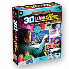 AM-AV Φωτεινός Πίνακας Ζωγραφικής 3D Lumi Glow