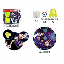 Παιχνίδι βελάκια N-TOYS με λαμπερές μπάλες