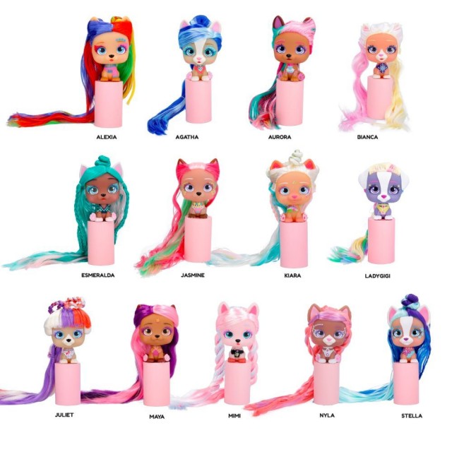 VIP PETS GLAM GEMS Fashion Puppy 9 Haircut Surprises