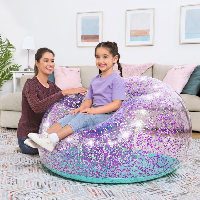 Φουσκωτή καρέκλα BESTWAY Glitter Dream
