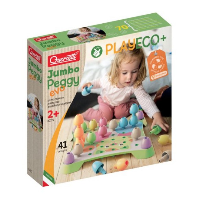 QUERCETTI Μωσαϊκό 41 τεμαχίων Παίξτε Eco Jumbo Peggy Evo