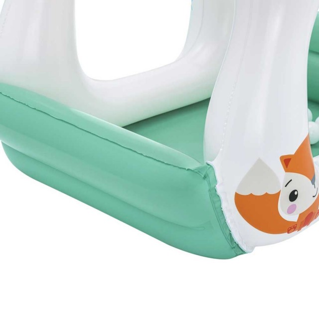 BESTWAY FISHER PRICE Φουσκωτό σπιτάκι με σφουγγάρια 107x91x110